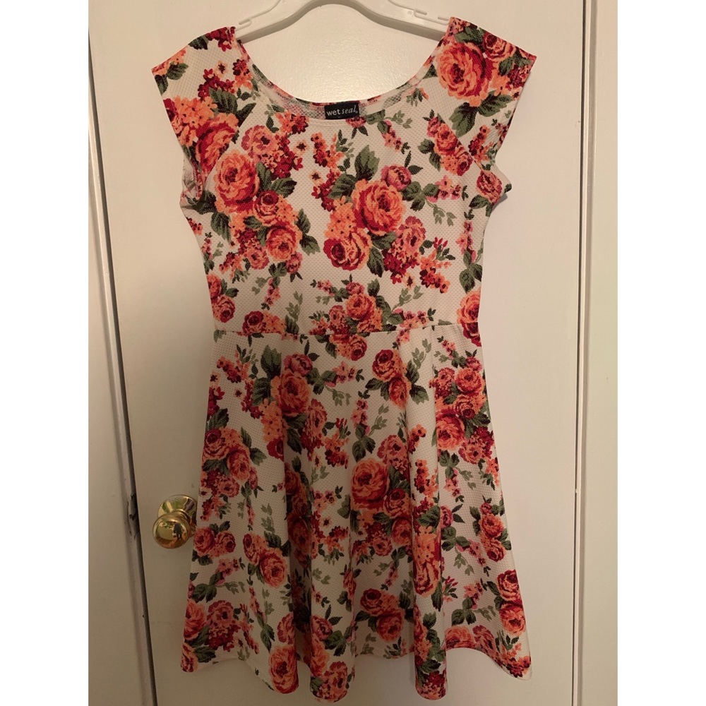 Floral Skater Dress